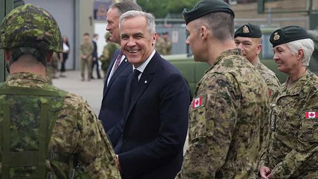 Carney vows Canada will meet 2% NATO spending pledge this year